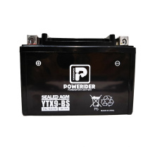 12V 8AH YTX9-BS MF Batter de démarreur de moto de plomb MF